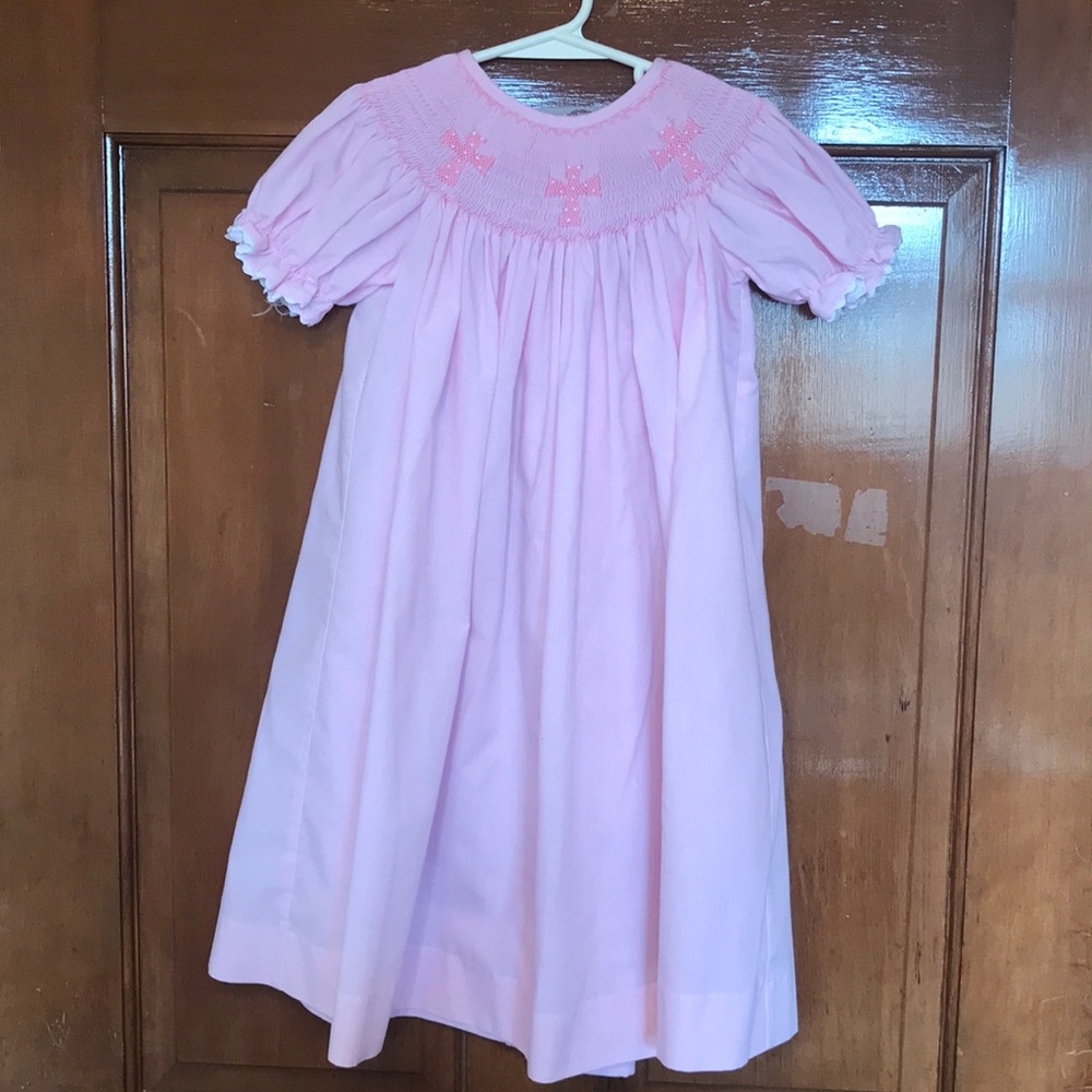 Cross Smocked Dress